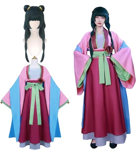 Amazon.co.jp: [HAOJEE]薬屋のひとりごと コスプレ 衣装 猫猫 ウィッグ